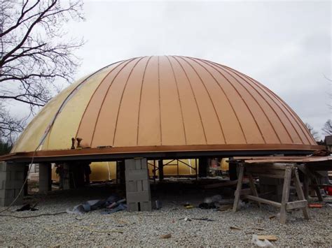 sheet metal dome|dome shaped metal buildings.